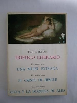 Seller image for Triptico literario for sale by Libros Ambig