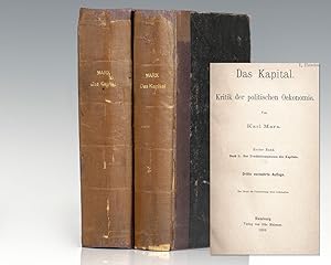 Bild des Verkufers fr Das Kapital: Kritik der politischen Oekonomie. zum Verkauf von Raptis Rare Books