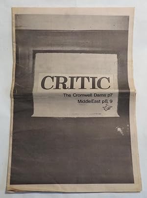 Seller image for Critic - 25th June 1974 [Otago University student newspaper] for sale by Renaissance Books, ANZAAB / ILAB