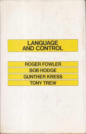 Immagine del venditore per Language and Control venduto da Goulds Book Arcade, Sydney