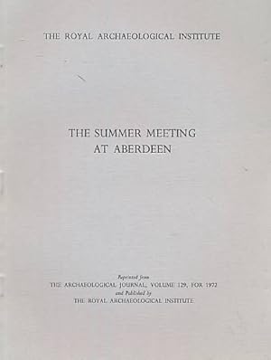 Bild des Verkufers fr Aberdeen. The Archaeological Institute Summer Meeting 1972 zum Verkauf von Barter Books Ltd