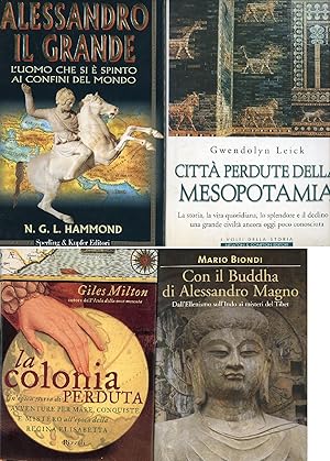 Imagen del vendedor de Alessandro il grande. L'uomo cge si  spinto ai confini del mondo a la venta por Studio Bibliografico Marini