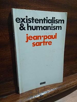Bild des Verkufers fr Existentialism & humanism zum Verkauf von Libros Antuano