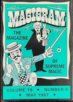 Seller image for Magigram The Magazine Of Supreme Magic Voluime 19 Number 9 May 1987 for sale by Shore Books