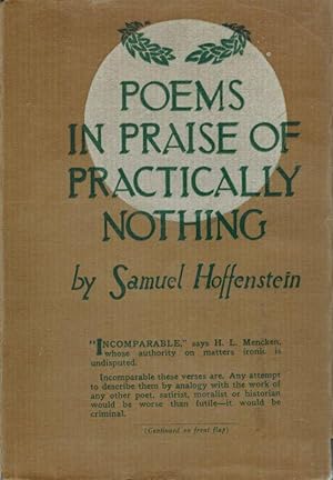 Poems in Praise of Practically Nothing.