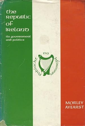 Bild des Verkufers fr The Republic of Ireland - Its Government and Politics - Collection of 215 books on Irish Politics, Irish Government, Irish local planning and Local government, Irelands connection to the EU, History of Irish Elections, books on Governmental policy (general and irish related), books on the history of Ireland's connection to the UK etc. Also included are several publications on the history of the irish political parties. The comprehensive collection comes from the library of a former council man and university lecturer and includes many of the minor and major publications needed to understand the forming of the irish state from 1940 onwards. The collection includes publications like: 1. John McG. Smyth - The Theory and Practice of the Irish Senate / 2. John Coakley and Michael Gallagher - Politics in the Republic of Ireland / 3. Desmond Roche - Local Government in Ireland / 4. Patrick Keatinge - Maastricht and Ireland - What the Treaty means / 5. Stephen Collins - The Power Game - Fianna zum Verkauf von Inanna Rare Books Ltd.