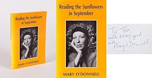 Reading the Sunflowers in September.