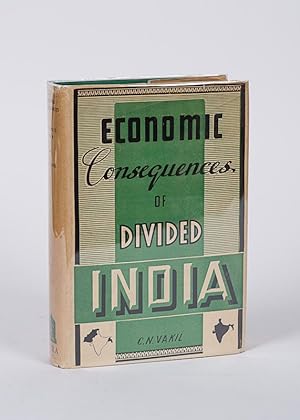 Imagen del vendedor de Economic Consequences of Divided India. A study of the Economy of India and Pakistan. a la venta por Inanna Rare Books Ltd.