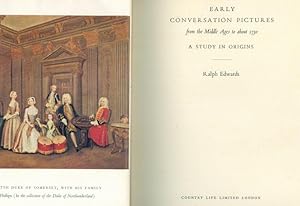 Seller image for Early Conversation Pictures. From the Middle Ages to about 1730. A Study in Origins. for sale by Inanna Rare Books Ltd.