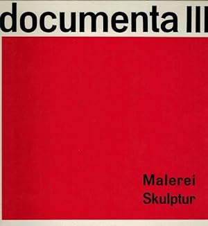 Bild des Verkufers fr Volume I: documenta III - Malerei/Skulptur, Volume II: documenta III - Handzeichnungen. zum Verkauf von Inanna Rare Books Ltd.