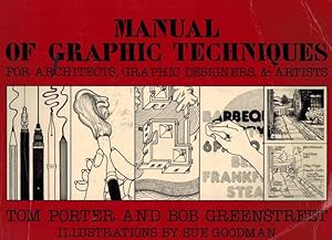 Bild des Verkufers fr Manual of graphic techniques for Architects, Graphic Designers, & Artists. Vols. I, II & III. Illustrations by Sue Goodman (Vol. 1) zum Verkauf von Inanna Rare Books Ltd.