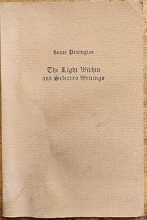 Imagen del vendedor de The Light Within and Selected Writings a la venta por Shore Books