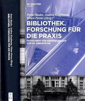 Seller image for Bibliothek. Forschung fr die Praxis. Festschrift fr Konrad Umlauf zum 65. Geburtstag. for sale by Antiquariat Carl Wegner