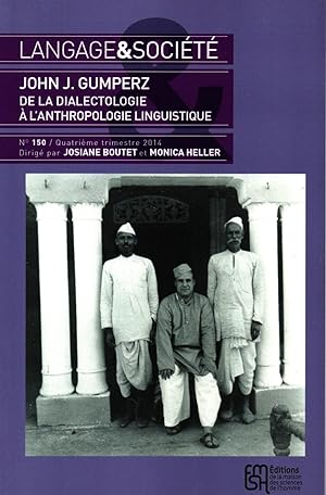 Bild des Verkufers fr Langage et societe,revue trimestrielle.N150 zum Verkauf von JP Livres