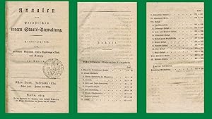 Annalen der Preußischen innern Staats-Verwaltung - (8. Band = Jahrgang 1824 Heft 1 und 2 Januar-J...