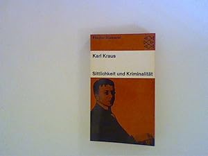 Seller image for Sittlichkeit und Kriminalitt for sale by ANTIQUARIAT FRDEBUCH Inh.Michael Simon