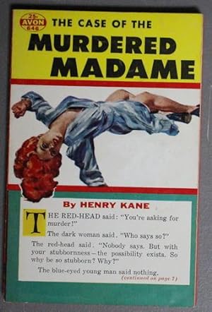Bild des Verkufers fr THE CASE OF THE MURDERED MADAME. (Avon Book # 646); Peter Chamber's Hard-Boiled Adventure.) zum Verkauf von Comic World