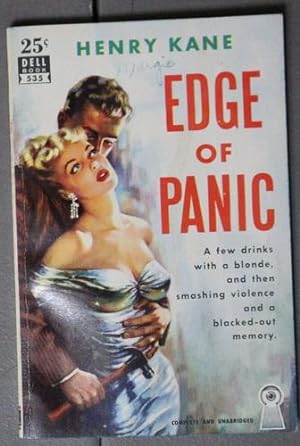 Seller image for EDGE OF PANIC. (Dell Book # 535; Dell Map Back Cover 535 ); for sale by Comic World