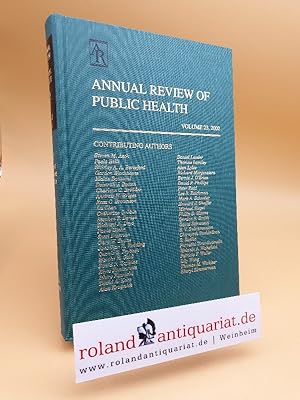 Bild des Verkufers fr Annual Review of Public Health: 2002 zum Verkauf von Roland Antiquariat UG haftungsbeschrnkt