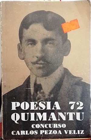 Poesía 72. Concurso Carlos Pezoa Véliz. Prólogo Jorge Jobet