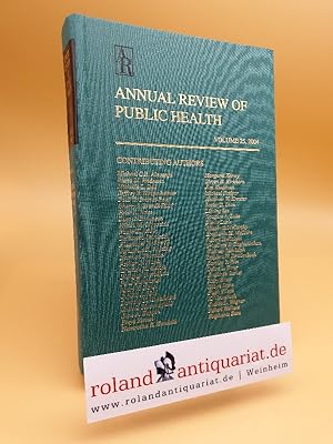 Bild des Verkufers fr Annual Review of Public Health zum Verkauf von Roland Antiquariat UG haftungsbeschrnkt