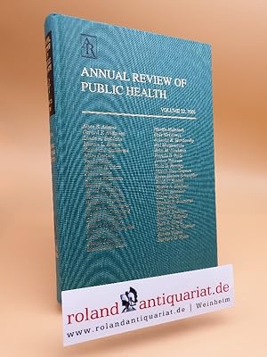Bild des Verkufers fr Annual Review of Public Health: 2001 zum Verkauf von Roland Antiquariat UG haftungsbeschrnkt