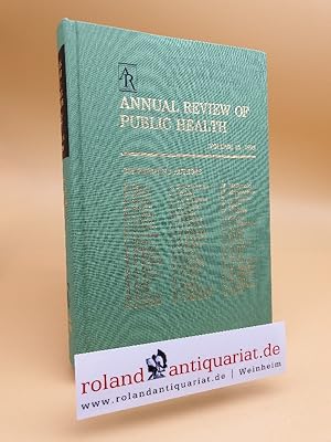 Imagen del vendedor de Annual Review of Public Health: 1995 a la venta por Roland Antiquariat UG haftungsbeschrnkt