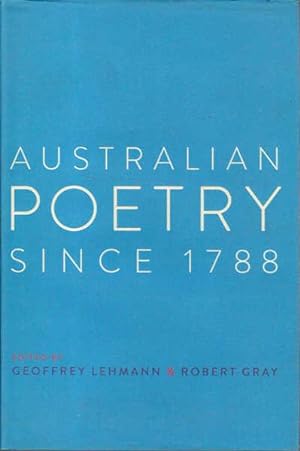 Seller image for Australian Poetry Since 1788 for sale by Goulds Book Arcade, Sydney