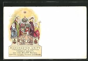 Ansichtskarte Manchester Unity, Independent Order of Oddfellows Friendly Society