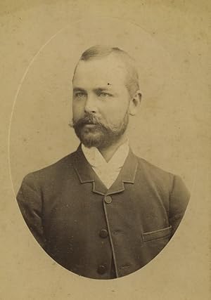 Australia Sydney Man Portrait Old Photo Cabinet Card King 1890