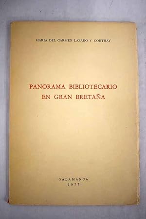 Imagen del vendedor de Panorama bibliotecario en Gran Bretaa a la venta por Alcan Libros