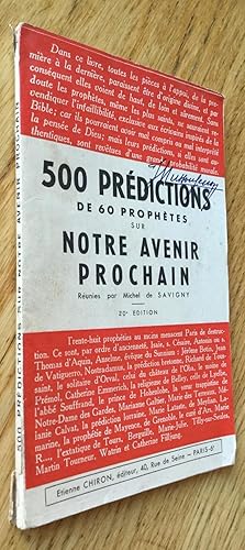 500 prédictions de 60 prophètes sur notre avenir prochain