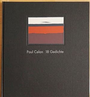 Bild des Verkäufers für 18 Gedichte. Mit Bildern von Hans Schreiner. Mit 12 Original Farbsiebdrucken. zum Verkauf von Treptower Bücherkabinett