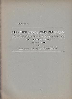 Image du vendeur pour Teksten tegen schorpioenen naar Pap. I 349. (Oudheidkundige Mededeelingen uit het Rijksmuseum van Oudheden te Leiden). mis en vente par Librarium of The Hague