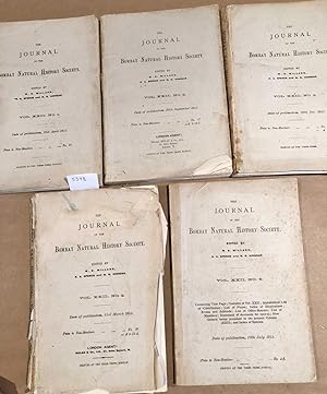 The Journal of the Bombay Natural History Society Vol. XXII Nos. 1- 5 Apr. 1913 - July. 1914