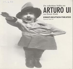 Seller image for Programmheft Bertolt Brecht Der aufhaltsame Aufstieg des Arturo Ui Premiere 20. Januar 1983. Spielzeit 1982 / 83 for sale by Programmhefte24 Schauspiel und Musiktheater der letzten 150 Jahre