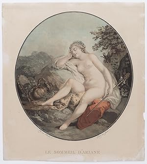 Seller image for Le Sommeil d Ariane. Die schlafende Ariane. for sale by Galerie Joseph Fach GmbH