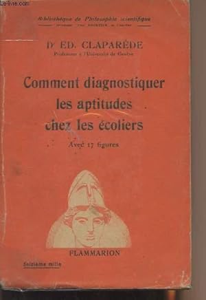 Seller image for Comment diagnostiquer les aptitudes chez les coliers for sale by Le-Livre