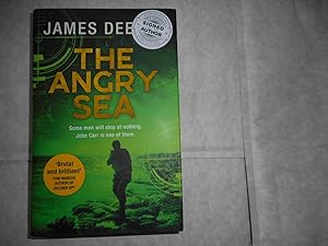 The Angry Sea ( SIGNED 1st Edition, 1st Printing, ) The Gripping New International, Military Thri...