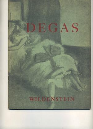 Seller image for A Loan Exhibition of Degas for the Benefit of the New York Infirmary for sale by Orca Knowledge Systems, Inc.
