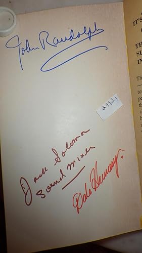 Imagen del vendedor de THE CREATION OF DINO DE LAURENTIIS' KING KONG. -1976, 1st MOVIE ed. STUDIO PUBLICIST COPY, SIGNED by actor RENE AUBERJONOIS (who starred as Roy Bagley), actor JOHN RANDOLPH (who starred as Captain Ross) a la venta por Bluff Park Rare Books