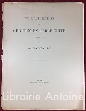 Bild des Verkufers fr Sur l'authenticit des groupes en terre cuite d'Asie mineure. zum Verkauf von Librairie Antoine