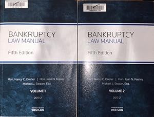 Immagine del venditore per Bankruptcy Law Manual 5th Ed., 2013-2 venduto da Alplaus Books