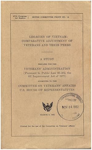 Legacies of Vietnam: Comparative Adjustment of Veterans and Their Peers