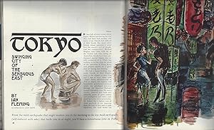 Bild des Verkufers fr Tokyo: Swinging City Of The Sensuous East" in True magazine July 1963 zum Verkauf von Far North Collectible Books