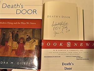 Seller image for Death's Door: Modern Dying and the Ways We Grieve: A Cultural Study for sale by Trilby & Co. Books