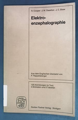 Imagen del vendedor de Elektroenzephalographie : Technik u. Methoden. a la venta por books4less (Versandantiquariat Petra Gros GmbH & Co. KG)