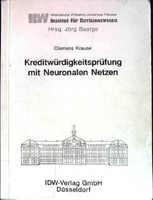 Kreditwürdigkeitsprüfung mit neuronalen Netzen.