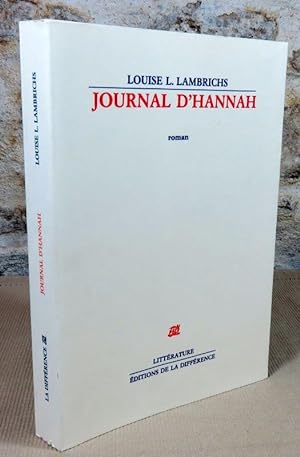 Image du vendeur pour Journal d'Hannah. mis en vente par Latulu