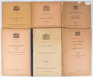 Report of the Director, Archaeological Survey, Burma. (1955: September - 1965: September)